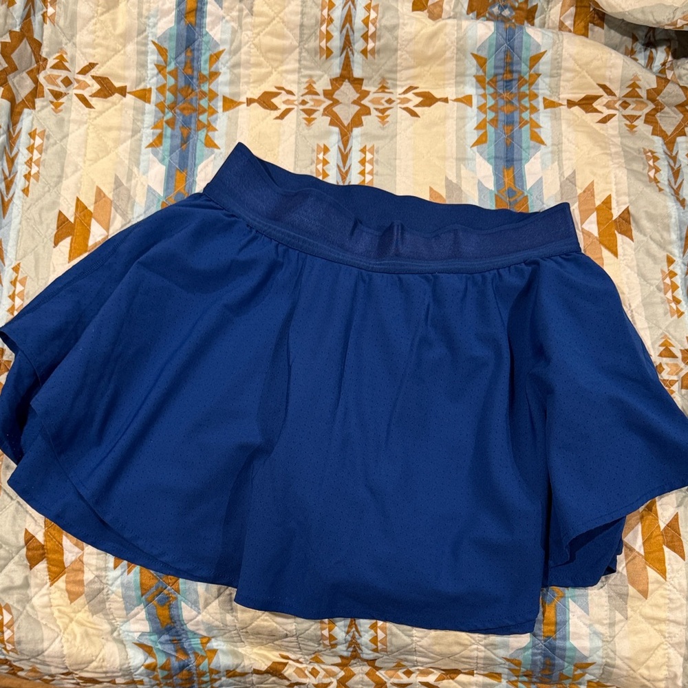 90 Degree By Reflex Deep Blue Circle Skirt